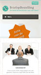 Mobile Screenshot of briefopbestelling.nl